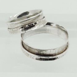 Sterling Silver Spinner Ring